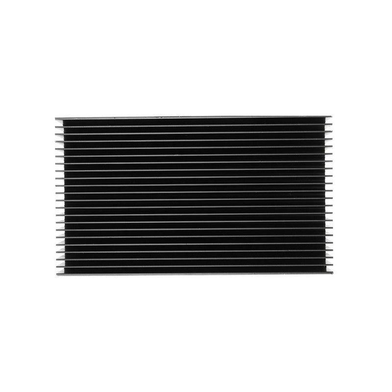 Aluminum Large Heatsink 4.72'' x 2.72'' x 1.06'' inch /120 x 69 x 27 mm Heat Sink Cooling Black Oxide Radiator 22 Fin for Computer LED Power