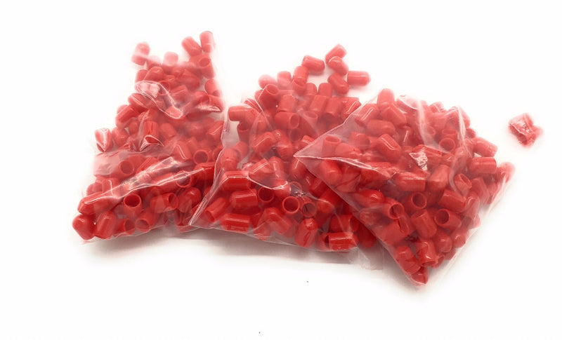FiberShack - Fiber Optic Dust Caps for Fiber Bulkheads - 100 caps - ST, APC, SC, FC (ST)