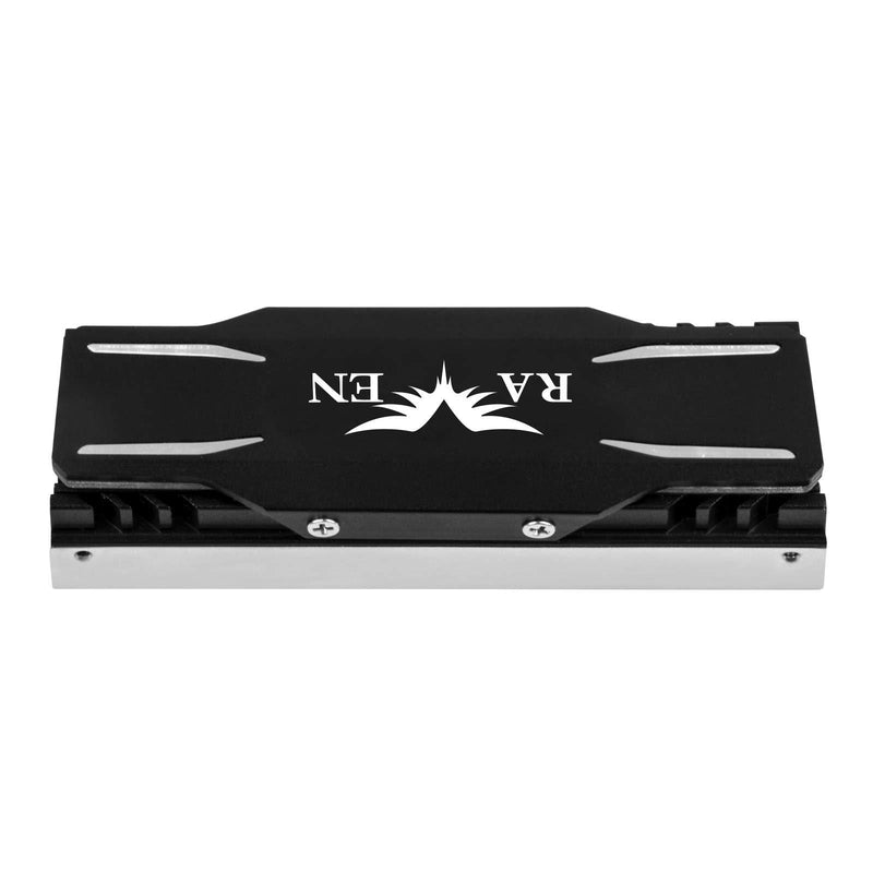SilverStone Technology TP03-ARGB M.2 SSD Cooling kit with ARGB Lighting
