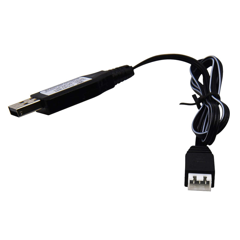 Blomiky 2 Pack 7.4V 1A USB Charger Cable with XH-3P Plug for 7.4V 2S Lipo Battery with XH-3P Connector 7.4V 1A USB XH-3P 2