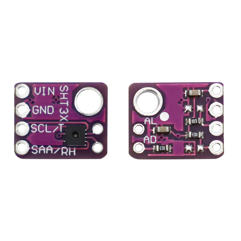 ARCELI Pack of 5 SHT31-D Temperature Humidity Sensor, Digital Output Temperature and Humidity Sensor Module IIC I2C Interface 3.3V Compatible with Arduino