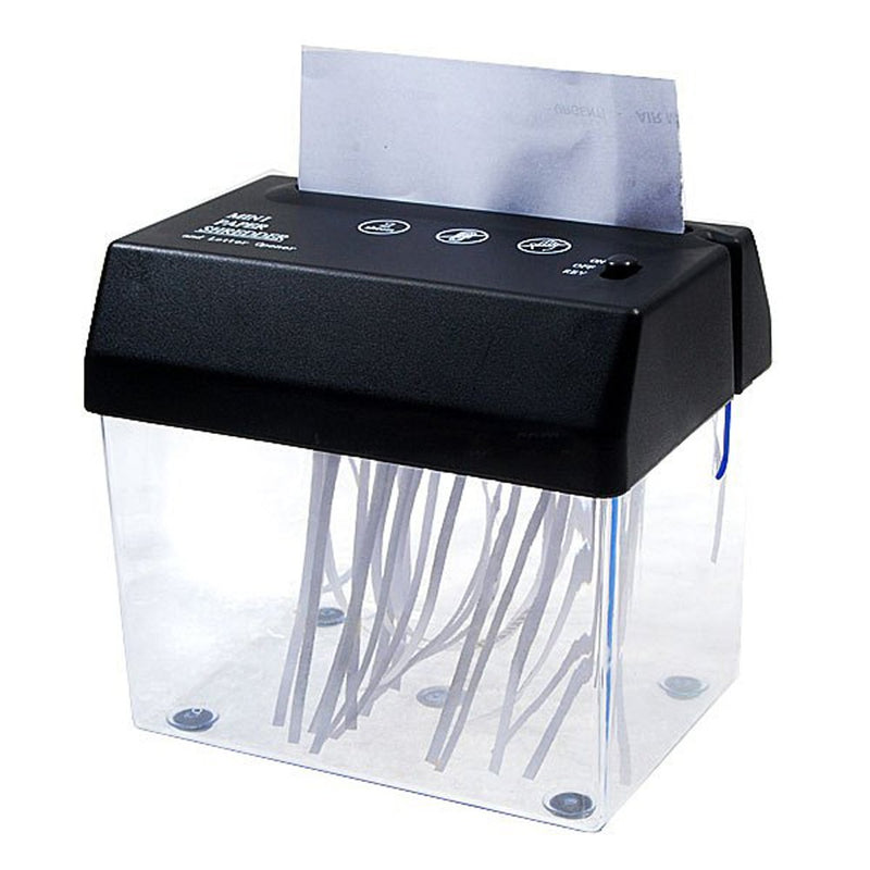 Compact Paper Shredder with Letter Opener