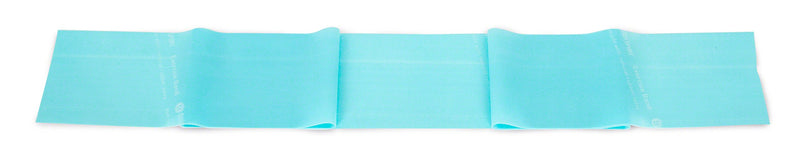 Body Sport Exercise Bands - 25 yd. Roll of Special Resistance Bands for Stretching, Fitness or Physical Therapy, Non-Latex Light Blue