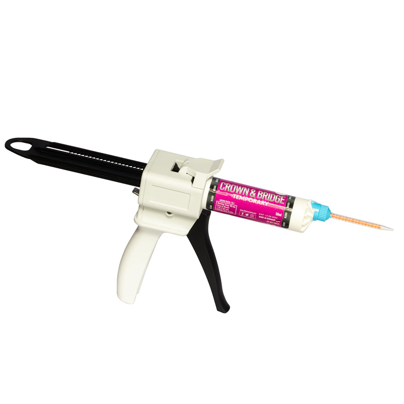 Dental 4:1/10:1 Impression Mixing Cartridge Dispenser Gun for 50ml 10:1 Material