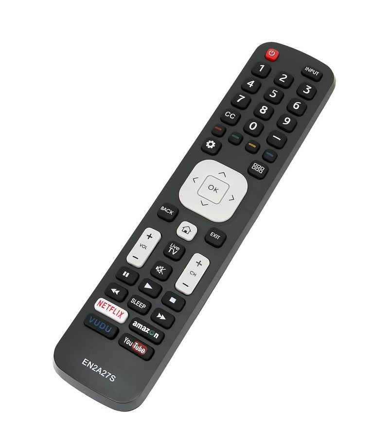 EN2A27S Replaced Remote fit for Sharp 4K Ultra LED Smart TV 55H6B 50H7GB 50H6B N6200U LC-40N5000U LC-43N5000U LC-43N6100U LC-43N7000U LC-50N5000U LC-50N6000U LC-50N7000U LC-55N620CU LC-55N5300