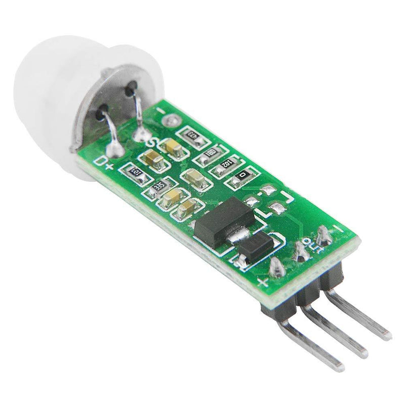 XINGYHENG 5Pcs HC-SR505 Micro Body Sensing Module PIR Motion Detector Switch Module High Power High Efficiency Digital Measurement for Electronic Practice DIY