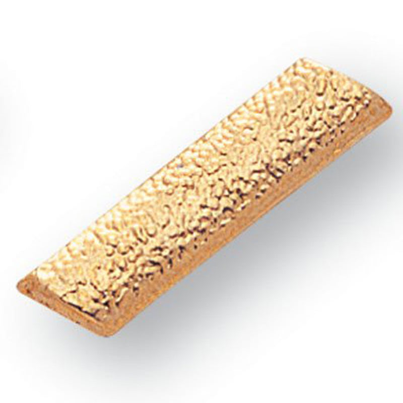 Awards and Gifts R Us 7/16 Small Stippled Service Chenille Bar Pin Gold - Package of 20, Poly Bagged