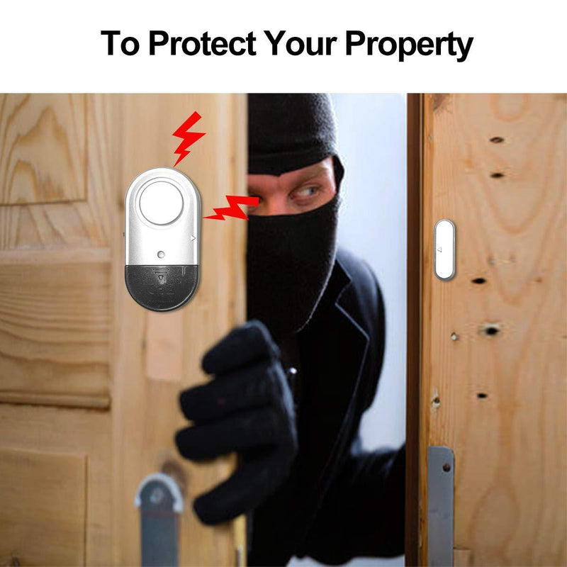 Door Window Alarm, Toeeson 120DB Door Alarms for Kids Safety, Window Pool Alarms for Home