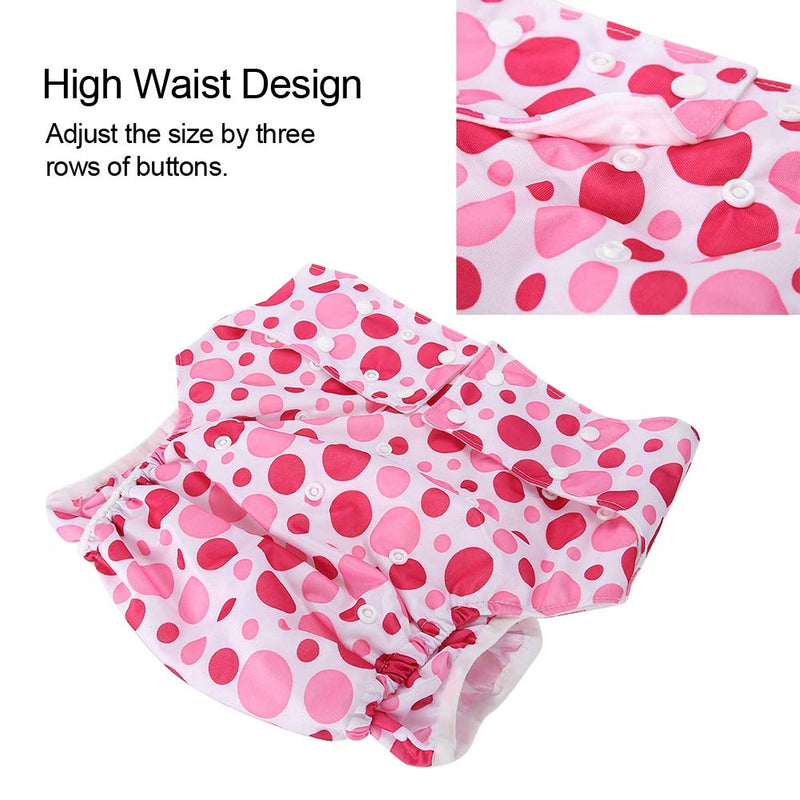 Adult Cloth Diapers, Washable and Adjustable Adult Pocket Nappy Cover Close-fitting Reusable Diaper Cloth for Incontinence Care Protective Underwear, Suitable for Elderly Men Women (A30-3) A30-3