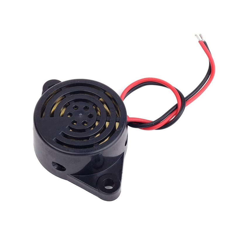 Cylewet 5Pcs SFM-27 DC 3-24V Electronic Buzzer Alarm Sounder Continuous Sound Beep (Pack of 5) CYT1083