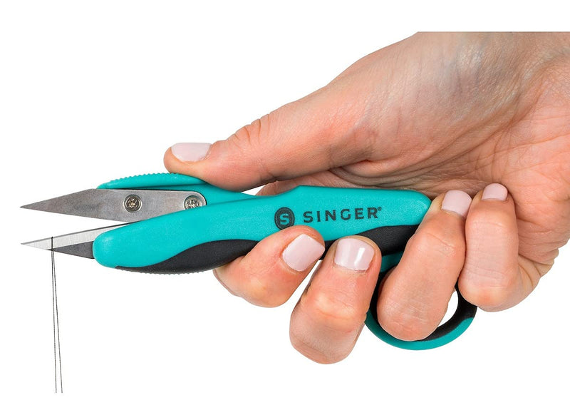 SINGER 00564 ProSeries Thread Snips, 5-Inch,Teal 1