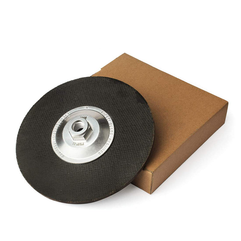 7 Inch Diamond Cup Grinding Wheel Ceramic Bond #30 for Smoothing Out Concrete Edge (5/8"-11 Arbor) Weel2-30 grit