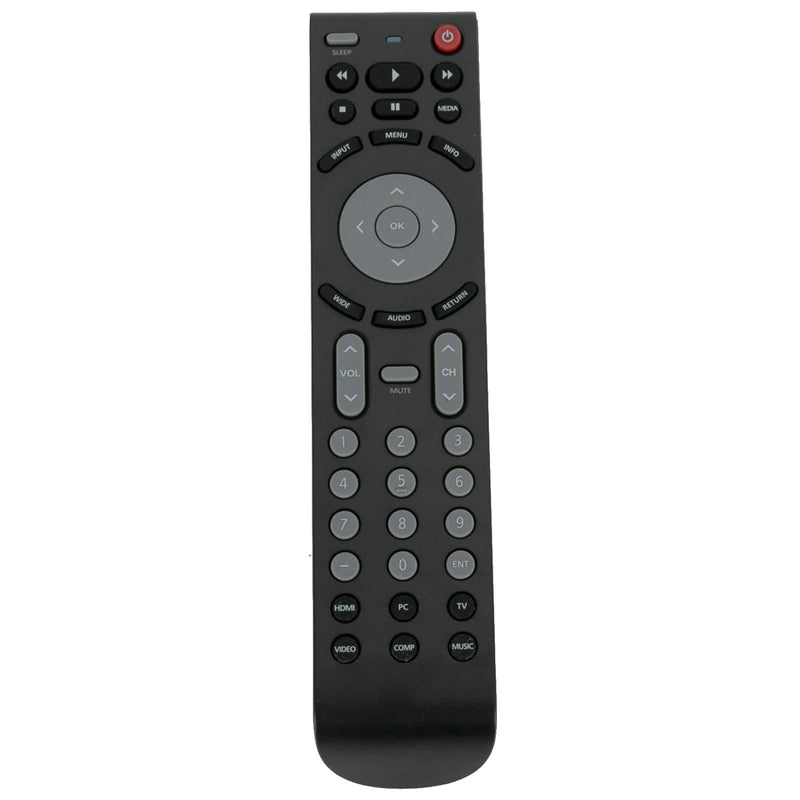 New RMT-JR01 RMTJR01 Remote Control Compatible with JVC LED LCD TV Black Crystal 3001 3002 Series HDTV BC50R EM28T EM32FL EM32T EM32TS EM37T EM39FT EM39T EM55FT JLC32BC3000 JLC32BC3002 JLC37BC3000