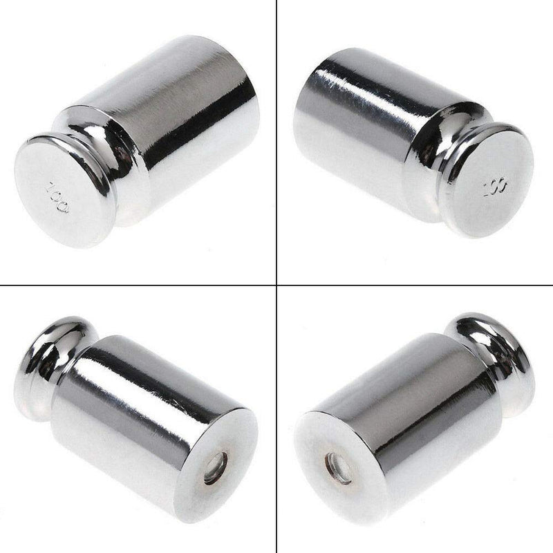 BE-TOOL Calibration Weight, Precision Scales, Calibration Weight 100g, for Digital Jewelry Scales, General Laboratory and Educational Use 4.8*2.2cm