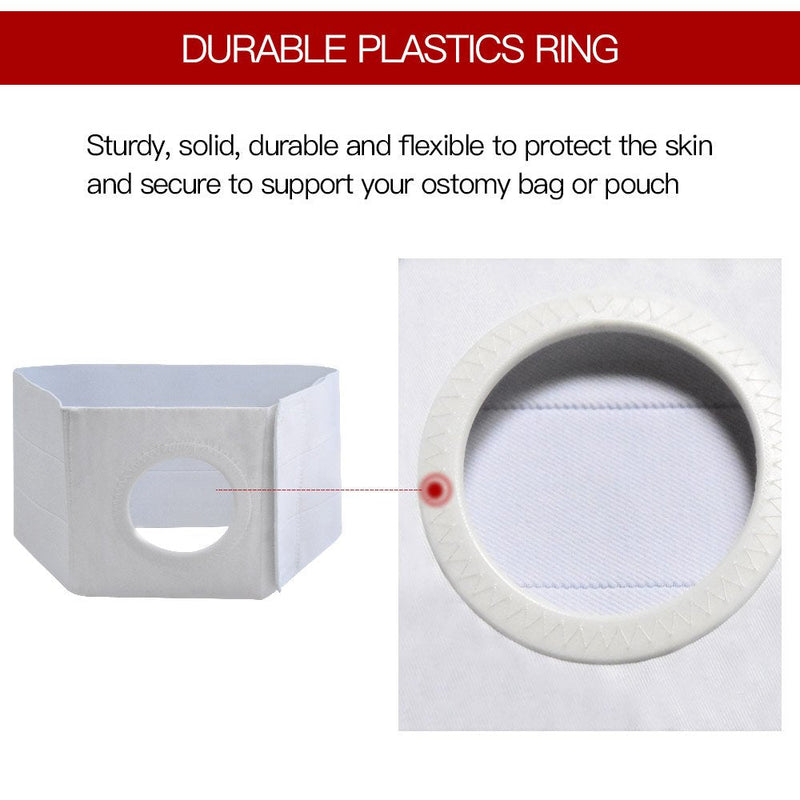 Men Or Women Medical Ostomy Belt Ostomy Hernia Support Belt Abdominal Stoma Binder Brace Abdomen Band Stoma Support (Hole 3.14") for Colostomy Patients to Prevent Parastomal Hernia Stoma Opening (XL) X-Large (Pack of 1)