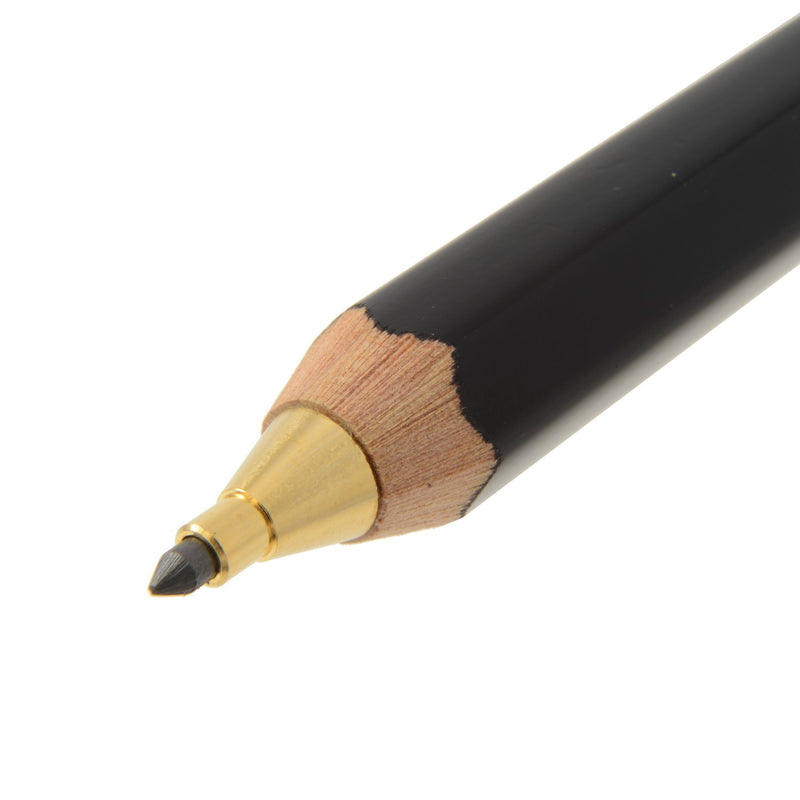 OHTO Mechanical Pencil Wood Sharp with Eraser 2.0, 2.0mm, Black Body (APS-680E-Black)