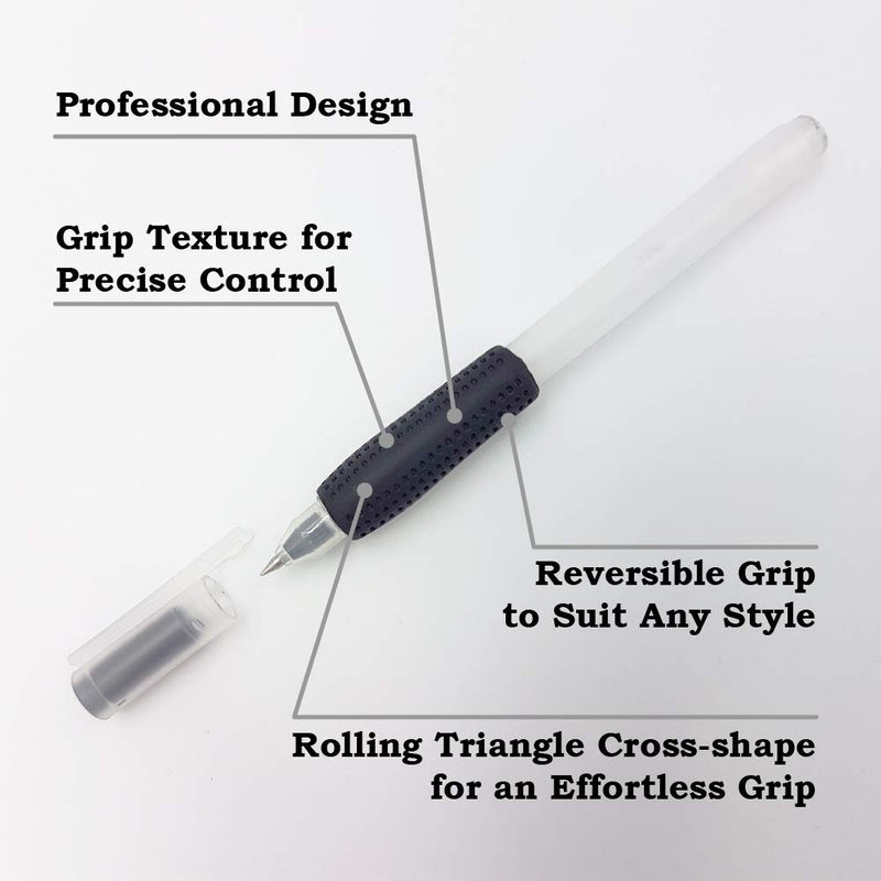 Omni Grip 6 Pack with Pen and Pencil Comfort Grips