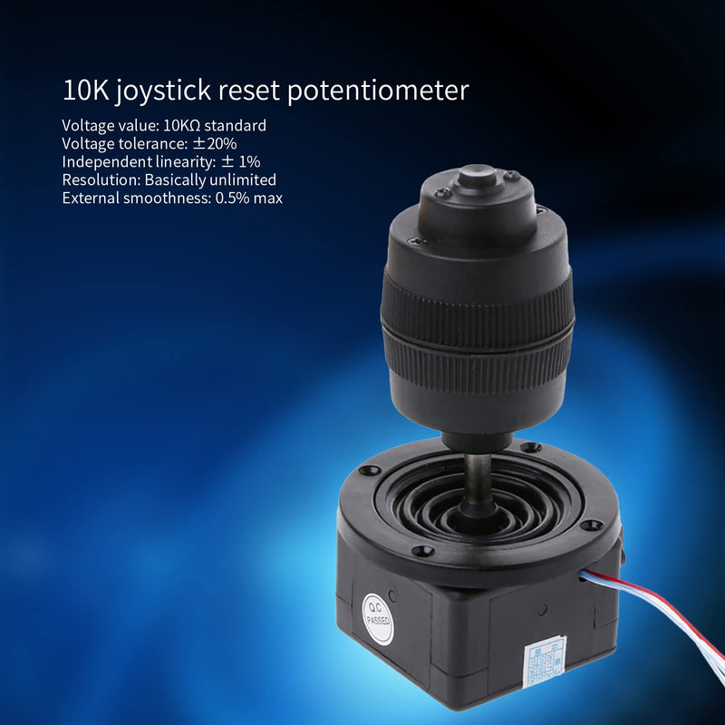 Uadme 10K Joystick, JH-D400X-R4 10K Joystick Reset Potentiometer Button Controller for Mobile Photography System Industrial and Scientific Instruments