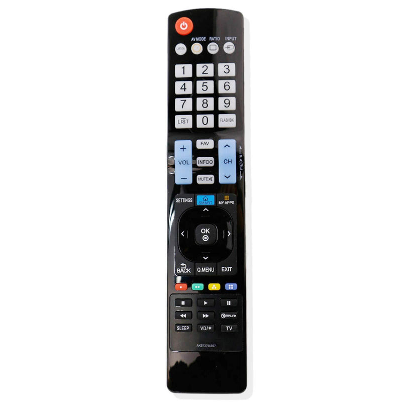 AIDITIYMI New AKB73756567 Replace Remote Control fit for LG LED LCD Smart TV HDTV 32LB5800 39LB5800 40UB8000 42LB5800 47LB5800 47LB6100 49UB8200 50LB6100 55LB5800 55LB6100 55UB8200 55UB9200 60LB6100
