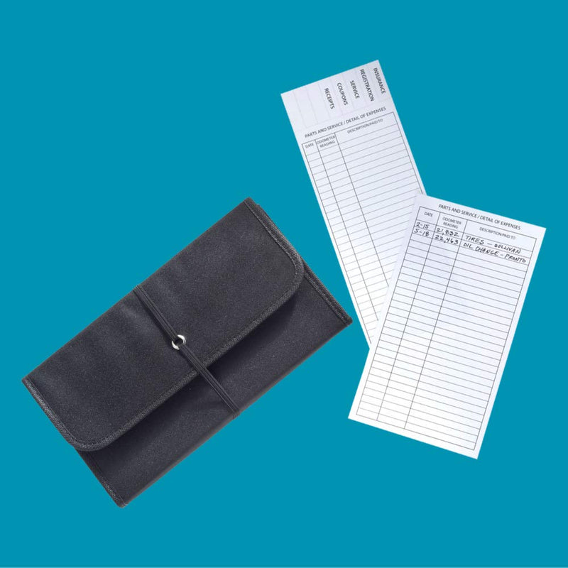 High Road Glove Box Organizer with Expandable Files for Registration, Insurance, Receipts and Cards