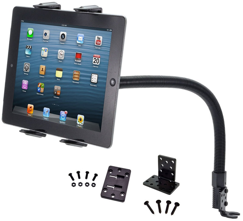 Arkon Mounts TAB188L22 Car or Truck Seat Rail or Floor Tablet Mount with 22 inch Arm Retail Black