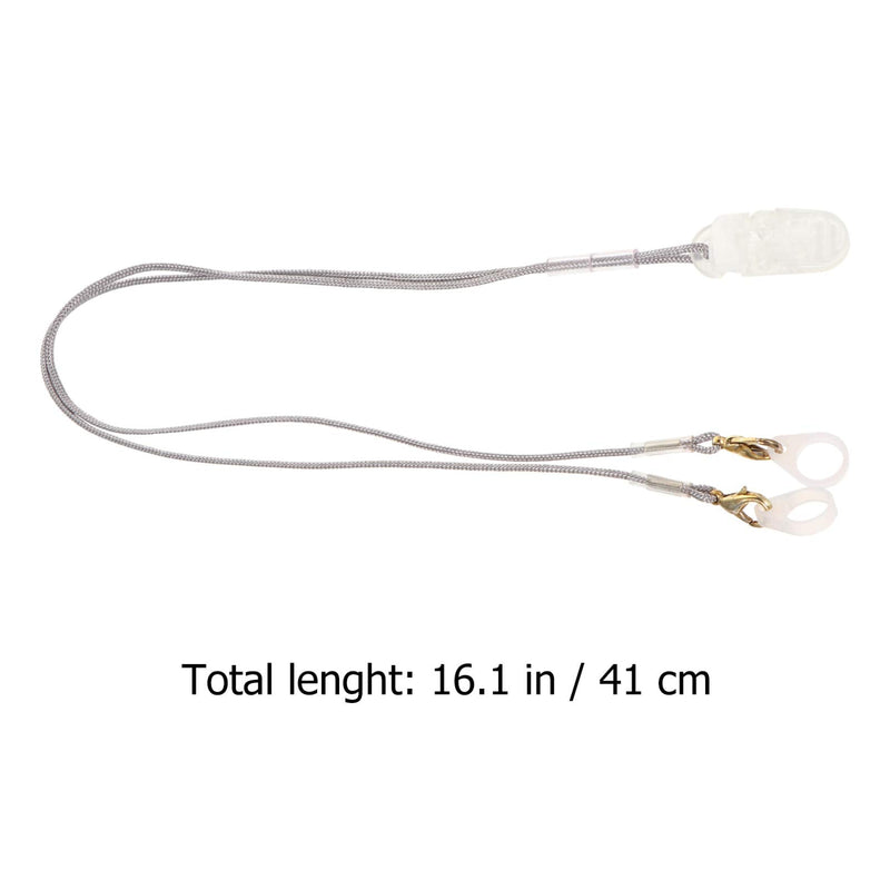 Scicalife BTE Hearing Aids Clip For Adults- New Designed Portable Rope Anti-lost Lanyard Fixation Cord Protection Rope For Seniors