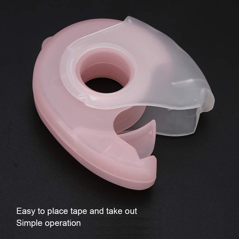 Tape Dispenser, Eyelash Extensions Tape Dispenser Lash Extension Supplies Eyelash Grafting Adhesive Tape Cutter for Grafting Eyelashes Extension Tool Professional Handheld Donut Tape Dispenser