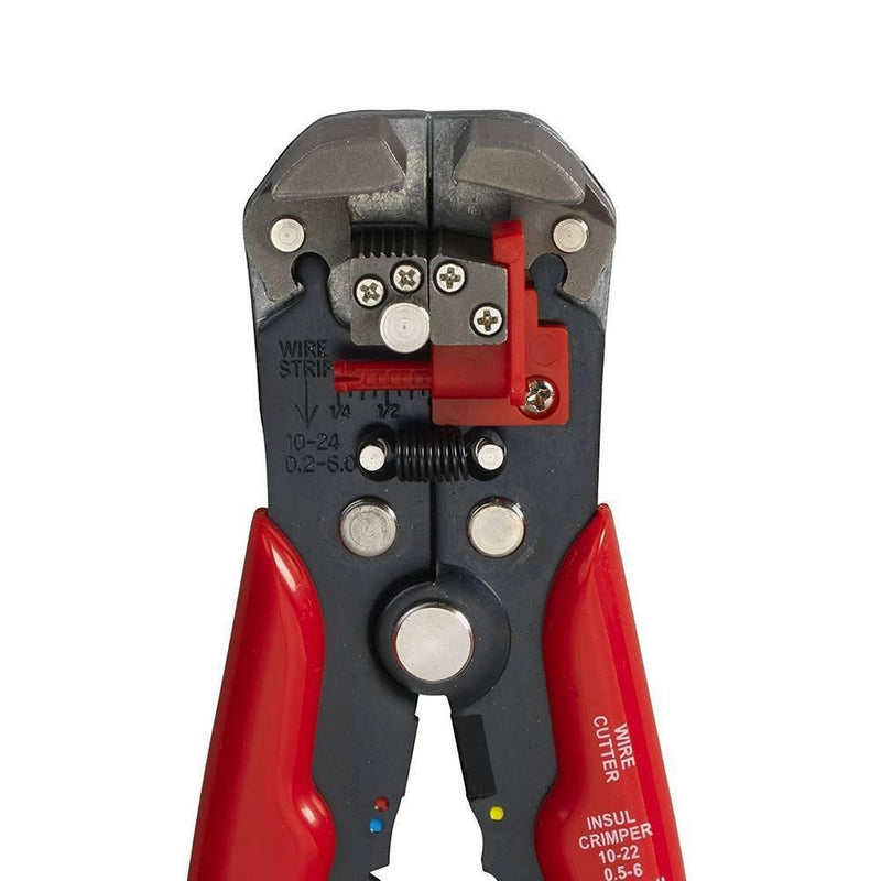 NEIKO 01924A 3-in-1 Automatic Wire Stripper, Cutter and Crimping Tool | Auto Self-Adjusting | Cuts Up to 24 AWG