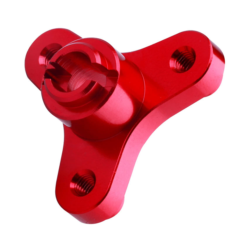 RC Gearbox Slipper Clutch Eliminator for 1/10 Traxxas Rustler VXL Slash 2WD Stampede VXL XL5 Upgrades Replacement (Red) Red
