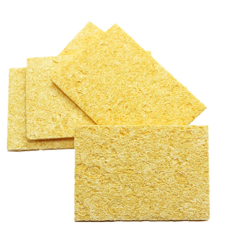 Pack of 30 pads soldering sponge soldering iron cleaning sponge soldering welding cleaning for soldering tips