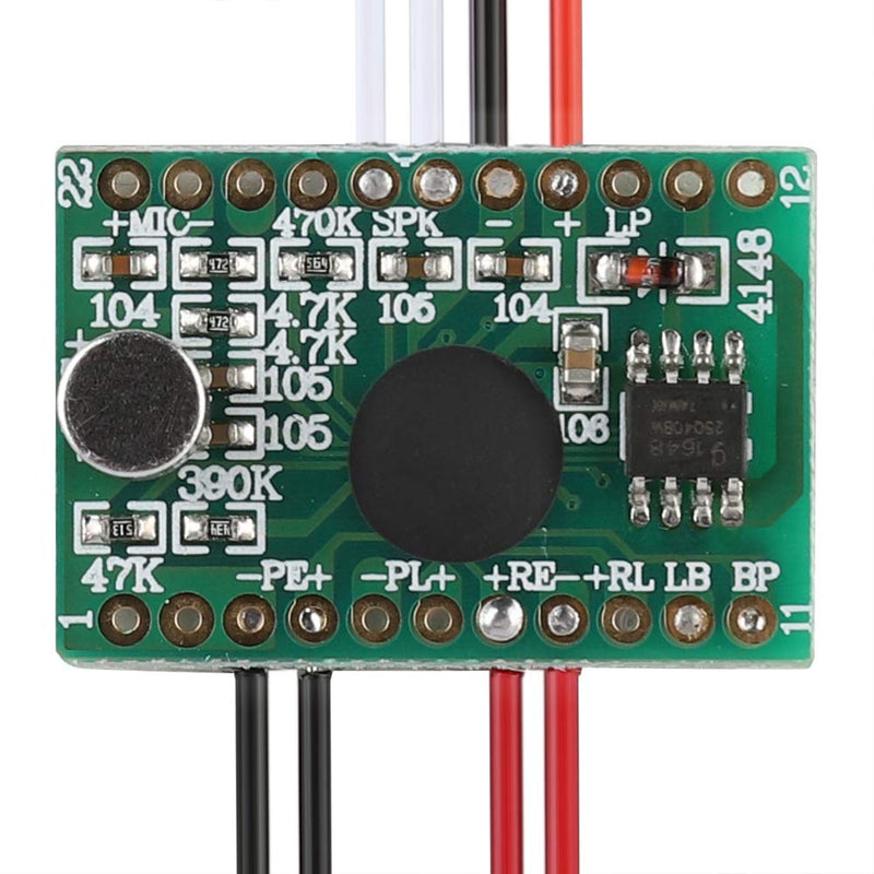 ASHATA Recordable Voice Module, Recording Chip Sound Reproducible Voice 60 Seconds DIY Greeting Card,Recording Reproduction Cable for DIY Voice Gift Modules for Gift