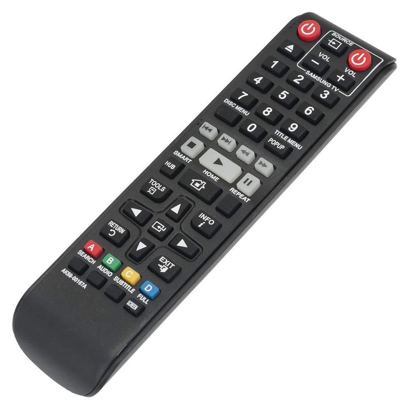 AK59-00167A Replace Remote Applicable for Samsung Blu-ray Disc Player BD-J6300 BD-J6300/ZA BD-JM63 BD-JM63C BD-F7500 BD-F7500/ZA BD-F6500 BD-F6700 BD-J7500 BD-J7500/ZA BD-H6500 BD-H6500/ZA