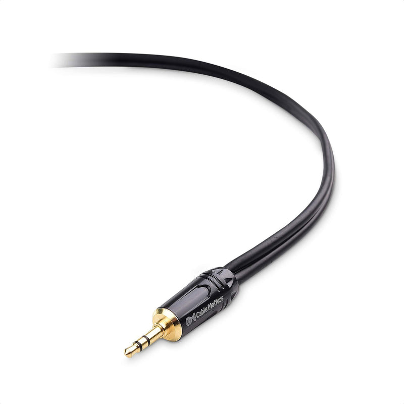 Cable Matters 3.5mm 1/8 Inch TRS to 2 XLR Cable, Male to Male Aux to Dual XLR Breakout Cable - 6 Feet 6 ft