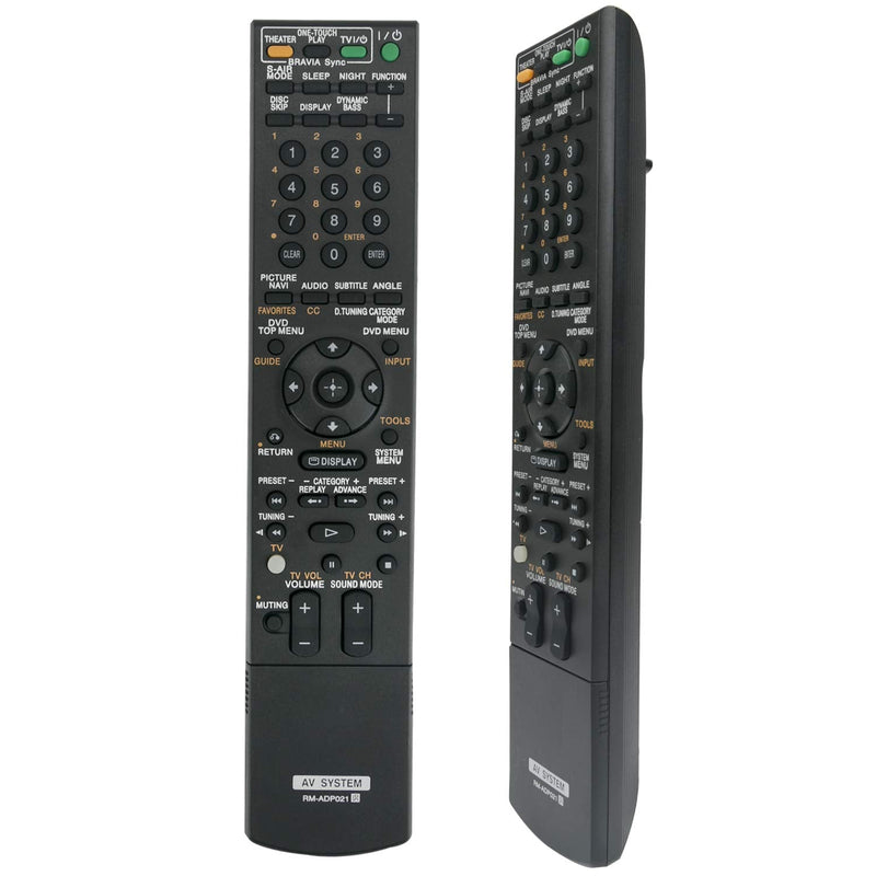 New RM-ADP021 Replace Remote Control fit for Sony DVD Disc Home Theater Theatre AV Receiver System DAV-HDX675 DAV-HDX575WC DAV-HDX578W DAV-HDX678WF DAV-HDX975WF HCD-HDX678WF DAV HDX678WF DAVHDX675