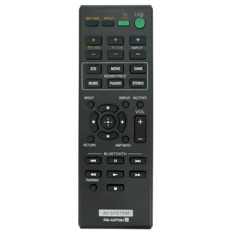 New RM-ANP084 Replace Remote Control fit for Sony Home Theater Sound Bar Soundbar Audio System HT-CT260 HT-CT260H HT-CT260HP PN1H SA-CT260 SA-CT260H SA-WCT260