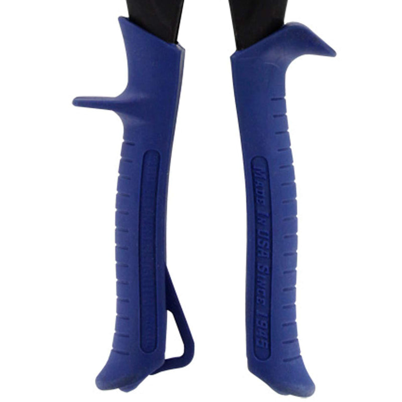 MIDWEST Blade Crimper - Sheet Metal Duct End Crimps Up to 1-5/8" with Compound Leverage & KUSH'N-POWER Comfort Grips - MWT-C5 1-Pack