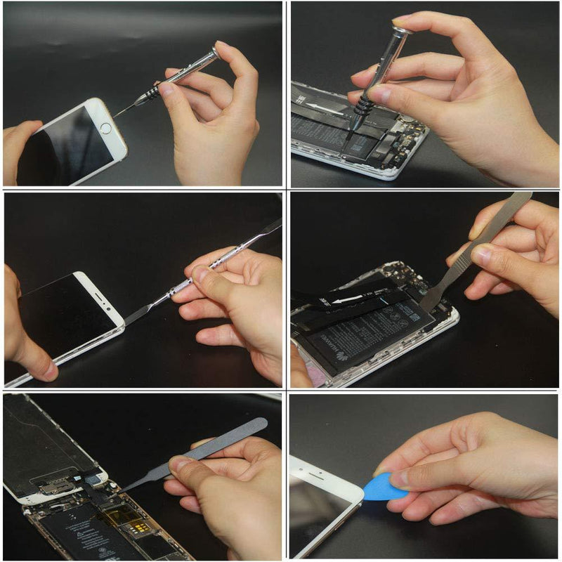 Ewparts Laptop pry Tool kit with Spudger for Laptop Battery Pry Tool Mobile Battery Pry Tool Watch Battery Pry Tool Set Opening Tools for Repair Electronics