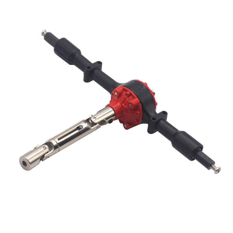 ShareGoo RC Gear Rear Axle Housing Bridge Axle with Drive Shaft Compatible with WPL D12 RC Car Upgrade Parts