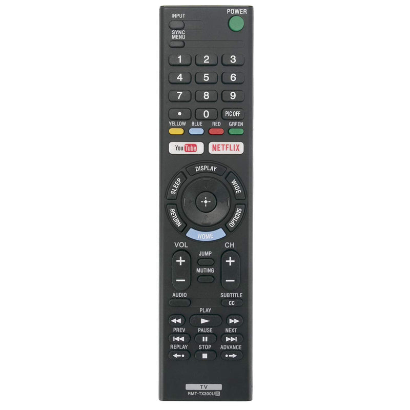RMTTX300U RMT-TX300U Replacement Remote Control Work with Sony Smart 4K Ultra LED HDTV KD-43X720E KD-49X700E KD-49X720E KD-50X690E KD-55X700E KD55X720E KD60X690E KD70X690E