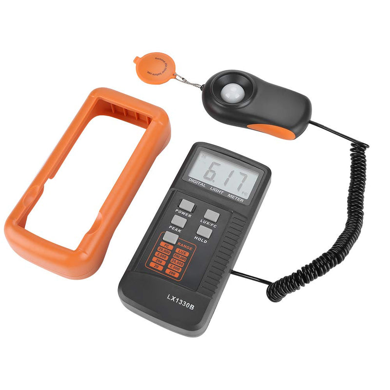 LiebeWH LX1330B Digital Luxmeter LCD Display Light Meter Lux Meter Photometer 0-200,000 Lux Testing Illuminometer