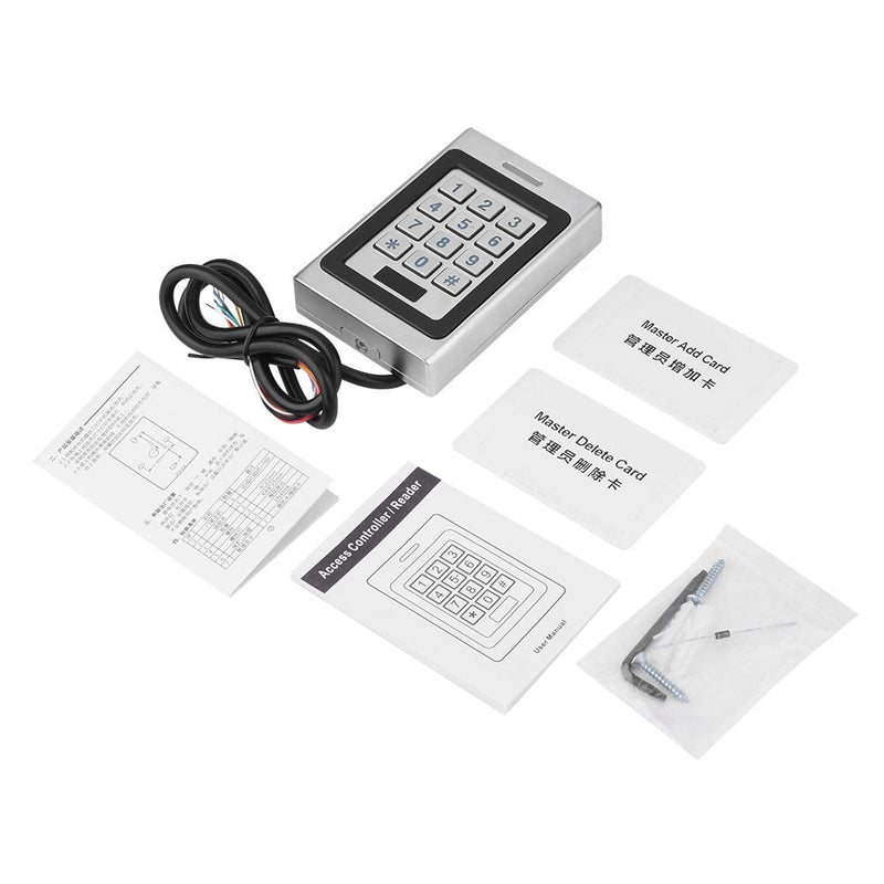 Waterproof IP68 RFID Card Door Access Controller, Keypad Security Door Access Control System, DC 12V Access Controller Support 2000 Users, Intelligent Key Board 3 Way to Open Door