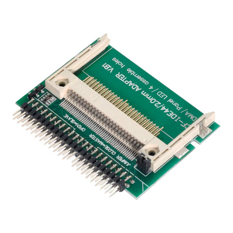 CY CF Compact Flash Merory Card to Laptop 2.5 44 Pins Male IDE Hard Disk Drive HDD SSD Adapter (Works as a HDD in True IDE Mode! Please Also Make Sure Your CF Card with True-IDE molde First.)