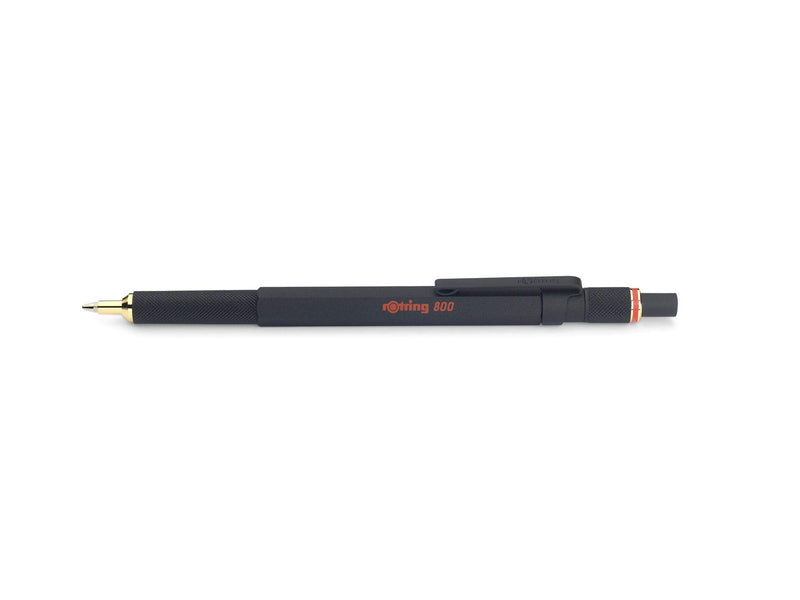 rOtring 800 Retractable Ballpoint Pen, Medium Point, Black