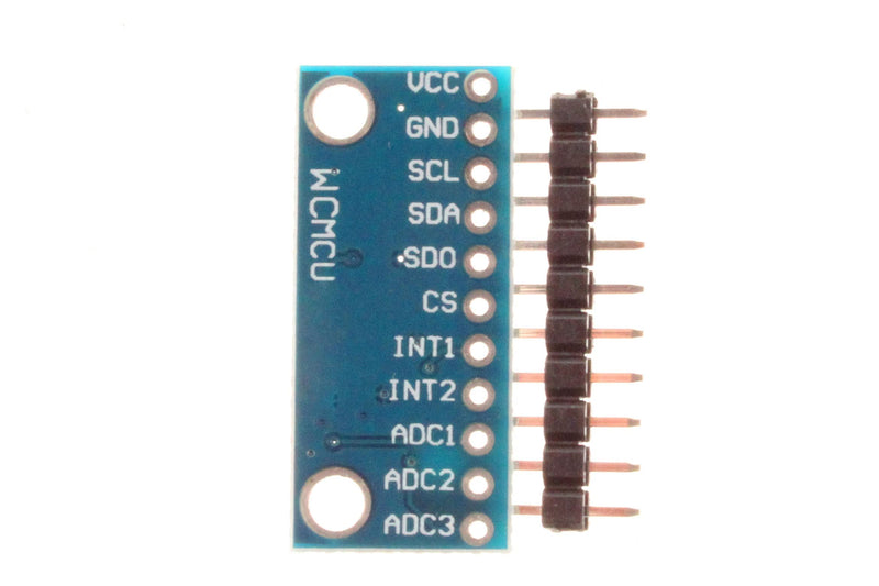 NOYITO LIS3DSH 3-axis Accelerometer Module High-Resolution 1.71V to 3.6V ±2g ±4g ±6g ±8g ±16g Dynamically Selectable Full Scale 3.125 Hz to 1.6 kHz 16-bit Data Output I2C SPI Output Interface