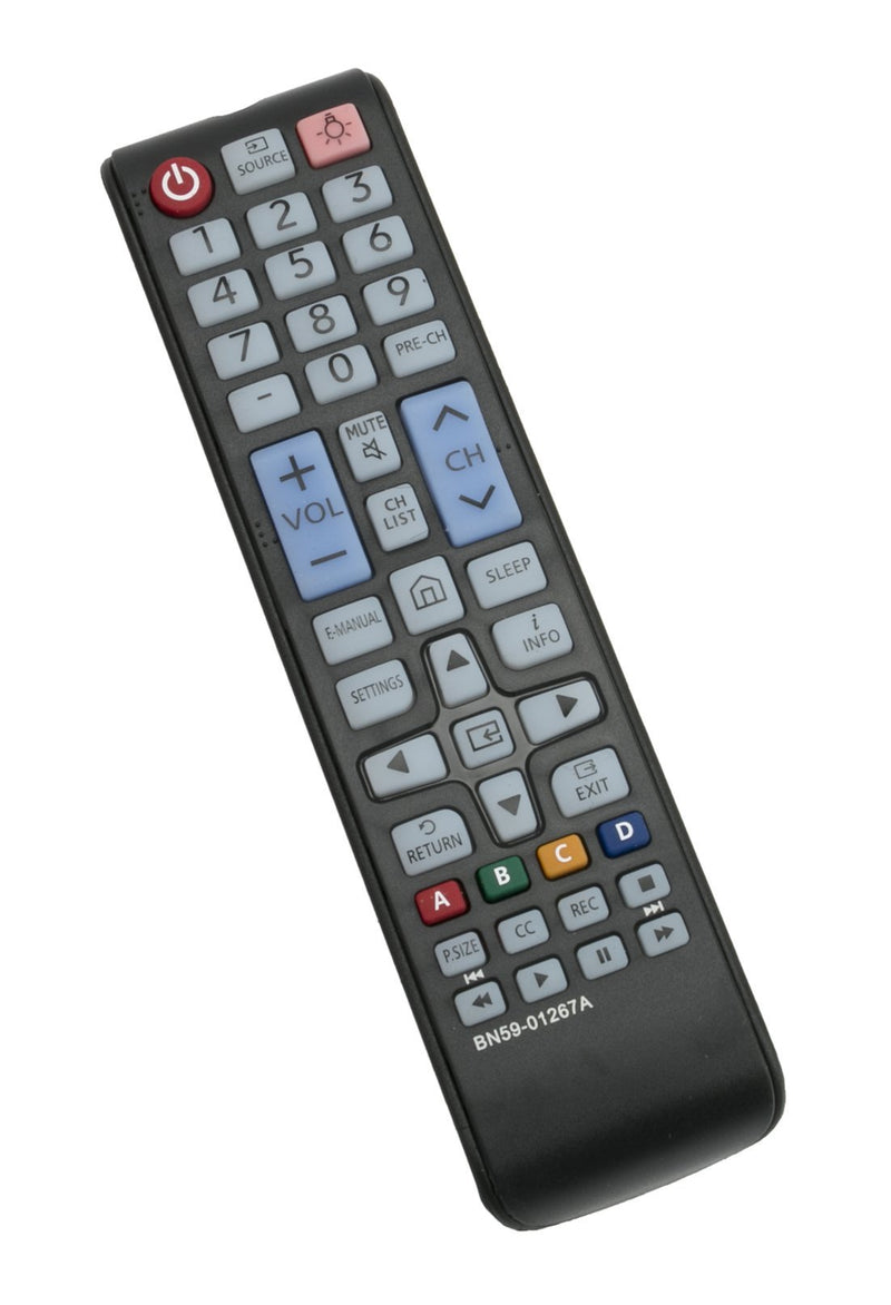 New BN59-01267A Replaced Remote Control for Samsung HDTV UN40M530DAFXZA UN43MU6290FXZA UN49M530DAFXZA LN32C450E1V UN32M530DAFXZA UN49MU6290FXZA UN55MU6290FXZA UN65MU6290FXZA