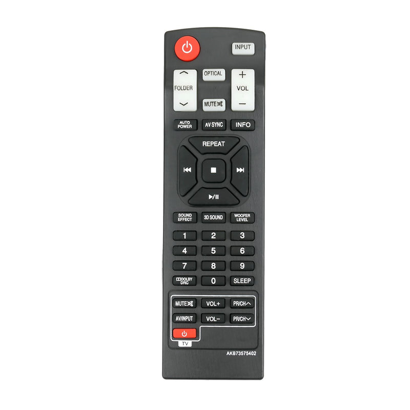 New AKB73575402 Replace Remote Control fit for LG Sound Bar NB2420A NB2520A NB2530A NB3520A NB3530A NB3730A NB3531A NB3532A S33A1-D Home Theater Soundbar System