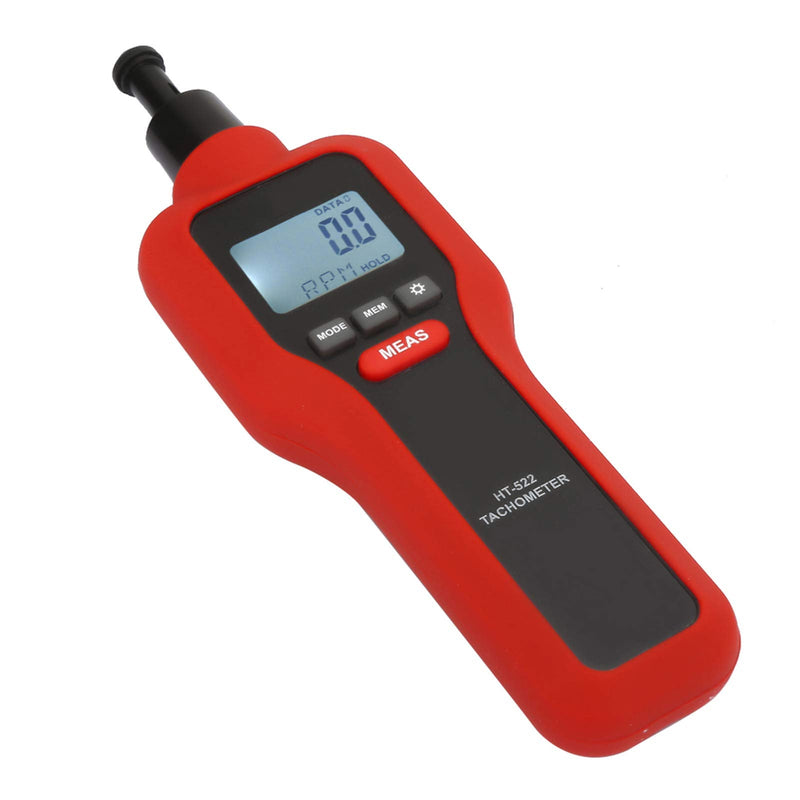 HT-522 Non-Contact Tachometer 2-19999 LCD Digital Pocket Rotation Gauge Rotate Speed Meter