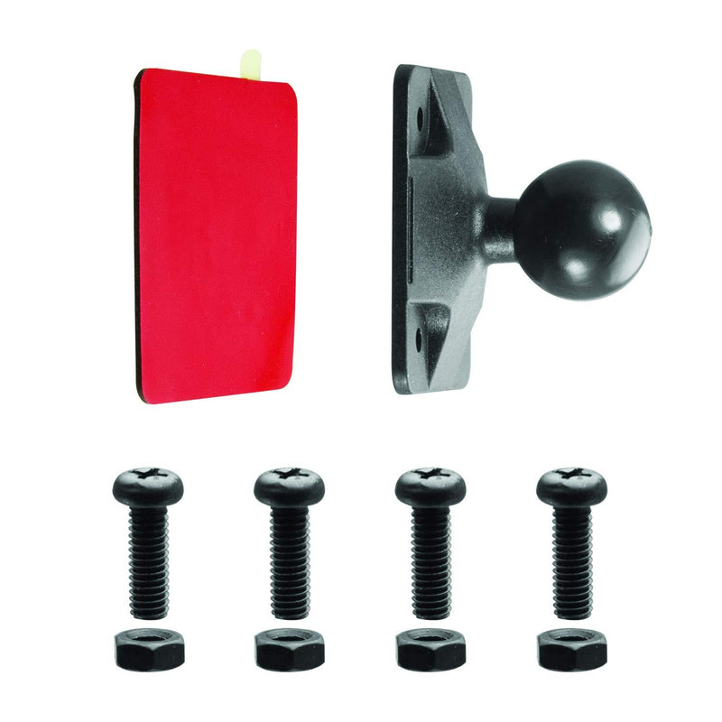 iBOLT 25mm / 1 inch Composite AMPS Adapter Plate for Industry Standard Dual Ball Socket mounting arms 25mm Composite