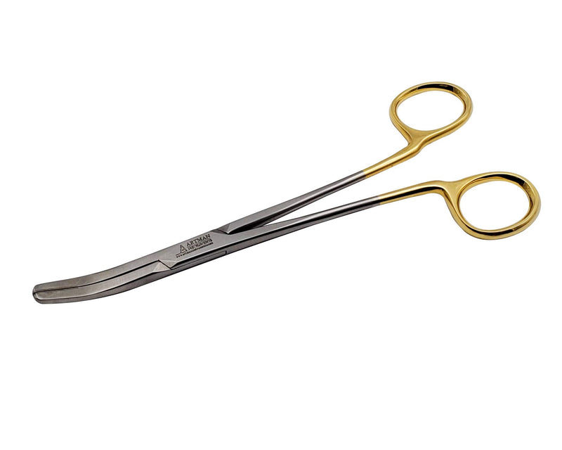 Artman Dental Crowns Gripper Temporary Crown and Bridge Remover Large Curved Forceps Dental Clamps