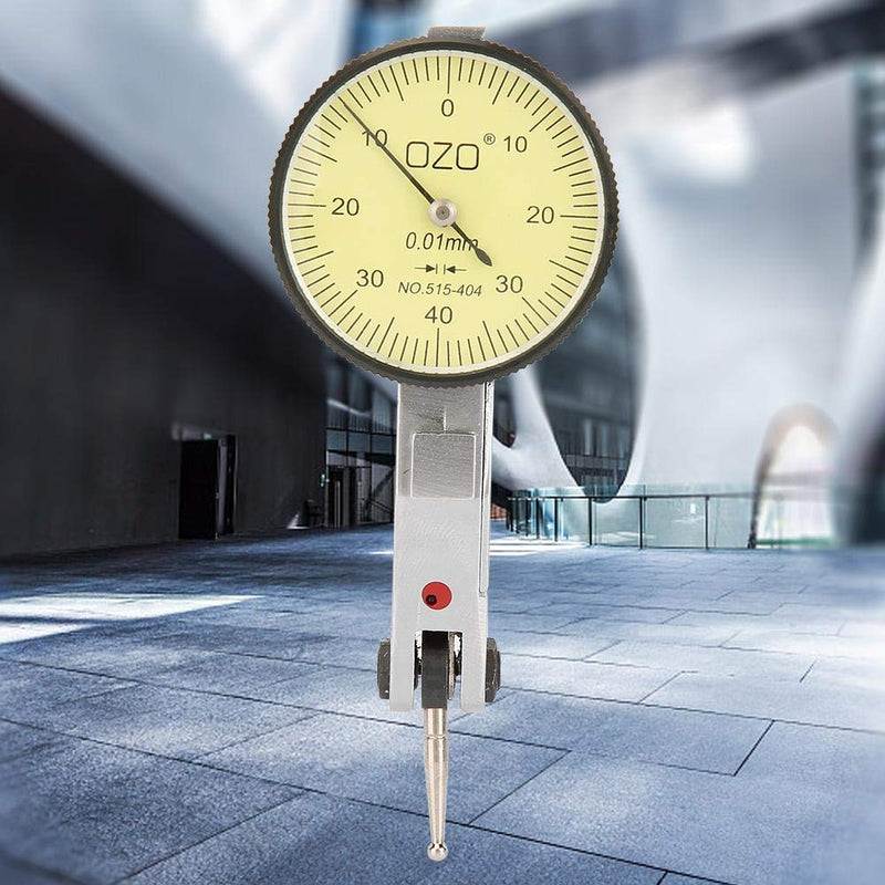 0-0.8mm Dial Indicator 0.01mm Precision Dial Indicator Set Lever Dial Indicator Dial Indicator Tool Kit with Case